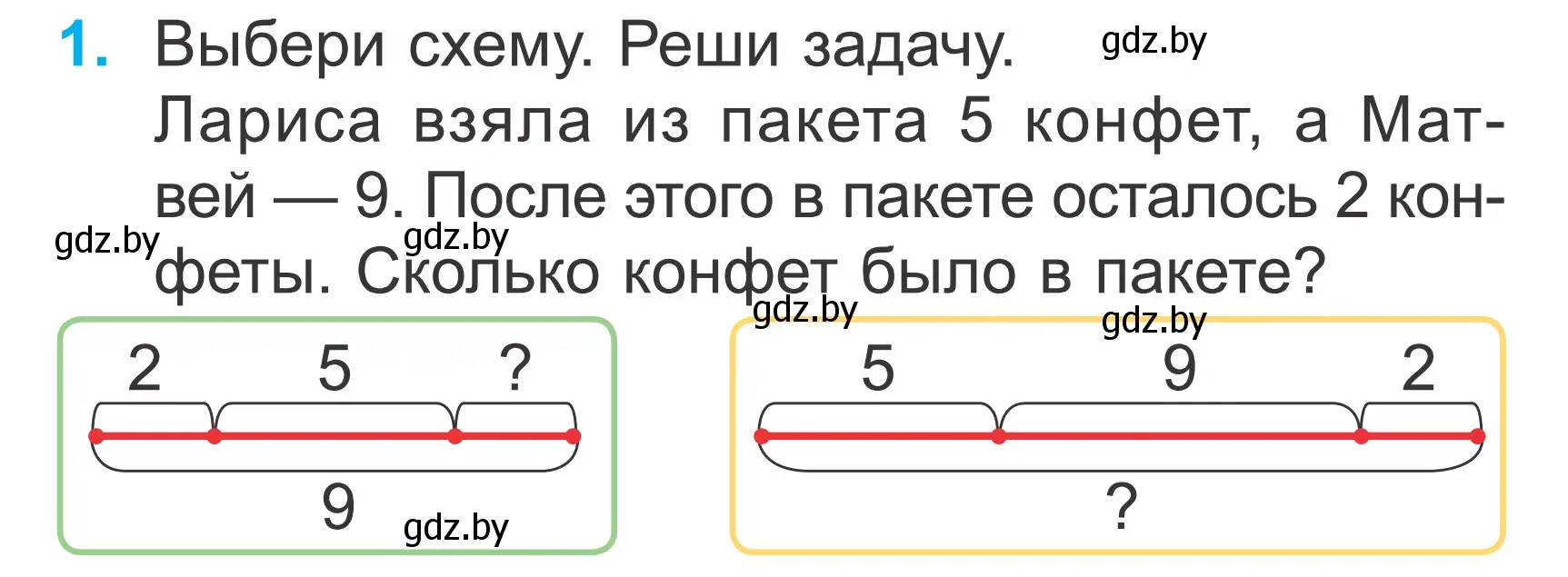 Условие номер 1 (страница 100) гдз по математике 2 класс Муравьева, Урбан, учебник 1 часть