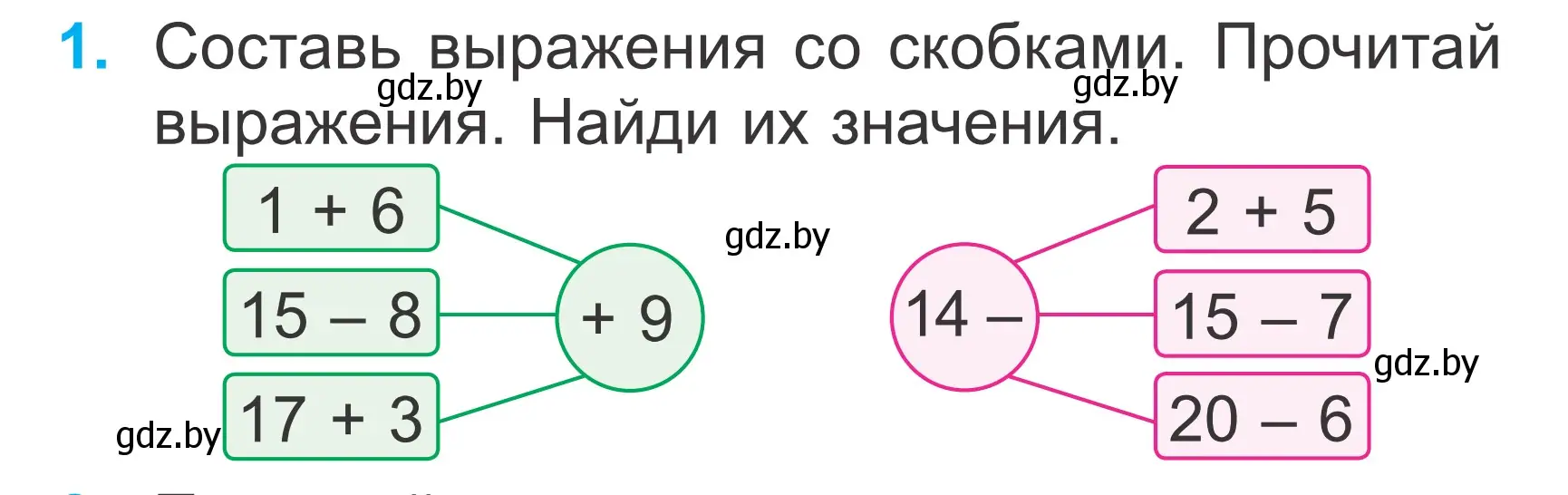 Условие номер 1 (страница 110) гдз по математике 2 класс Муравьева, Урбан, учебник 1 часть