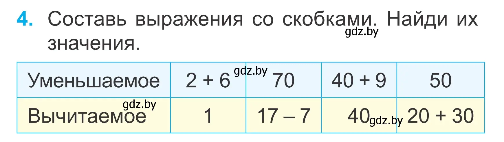 Условие номер 4 (страница 122) гдз по математике 2 класс Муравьева, Урбан, учебник 1 часть