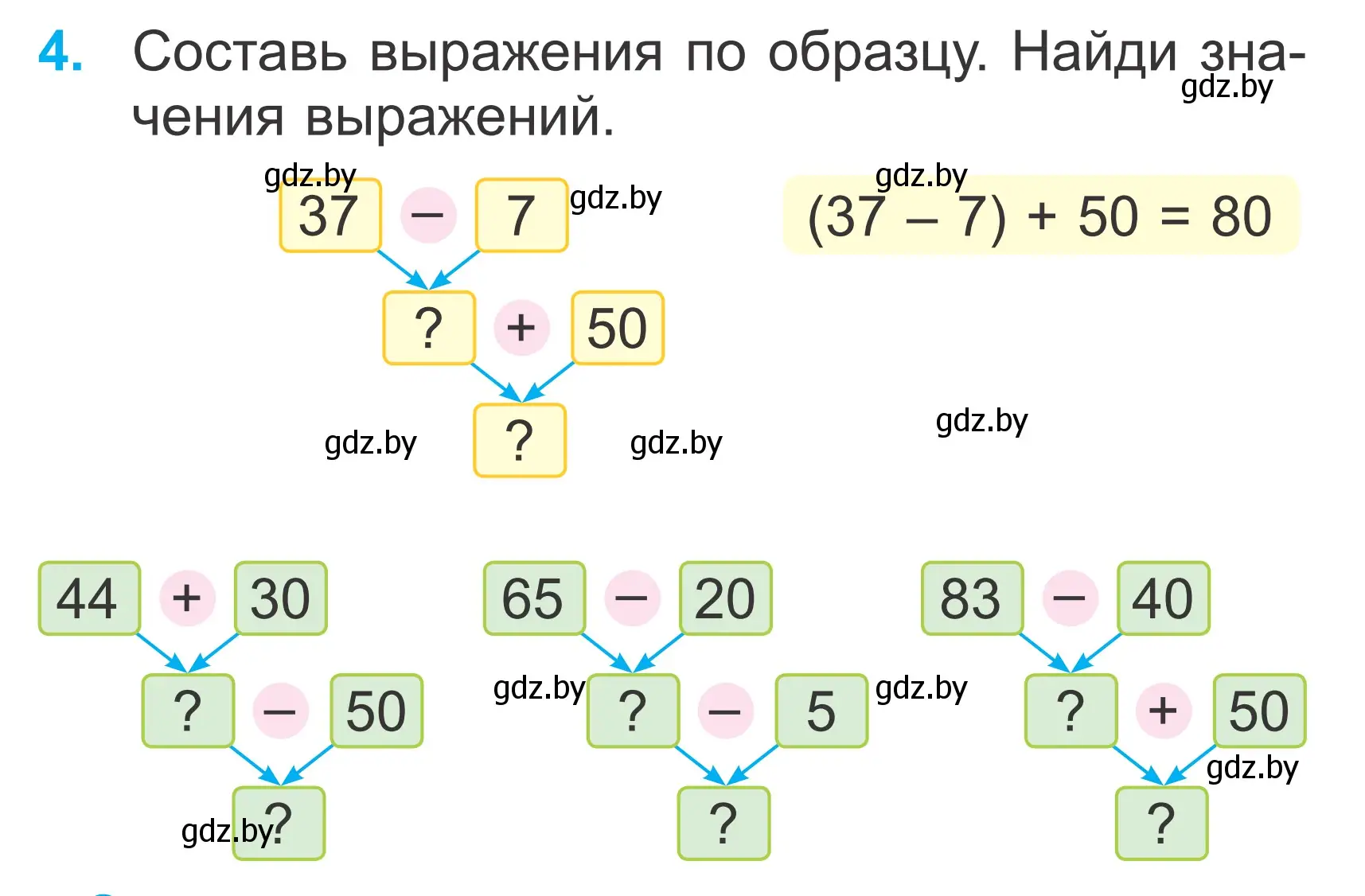 Условие номер 4 (страница 16) гдз по математике 2 класс Муравьева, Урбан, учебник 2 часть