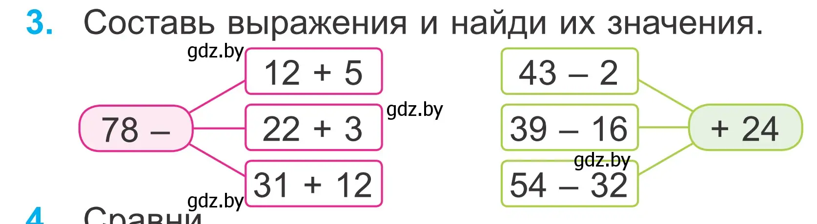 Условие номер 3 (страница 28) гдз по математике 2 класс Муравьева, Урбан, учебник 2 часть