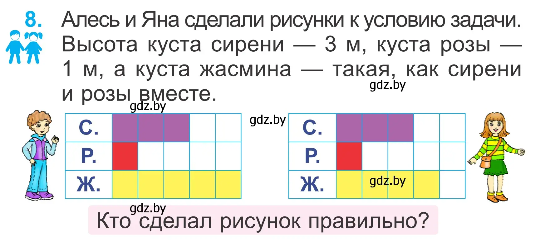 Условие номер 8 (страница 33) гдз по математике 2 класс Муравьева, Урбан, учебник 2 часть