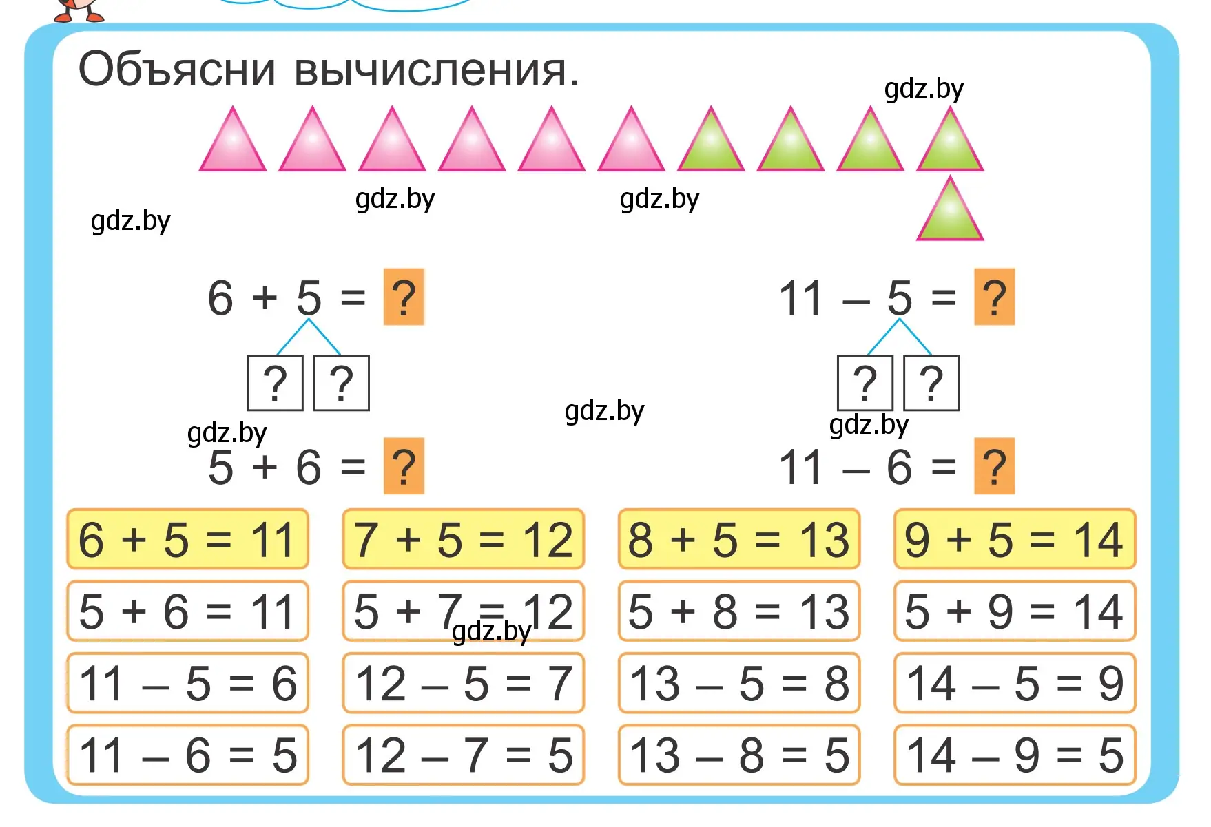 Условие  Объясни вычисления (страница 36) гдз по математике 2 класс Муравьева, Урбан, учебник 1 часть