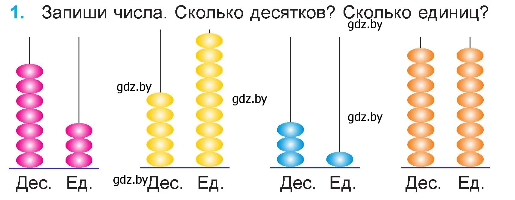 Условие номер 1 (страница 4) гдз по математике 3 класс Муравьева, Урбан, учебник 1 часть