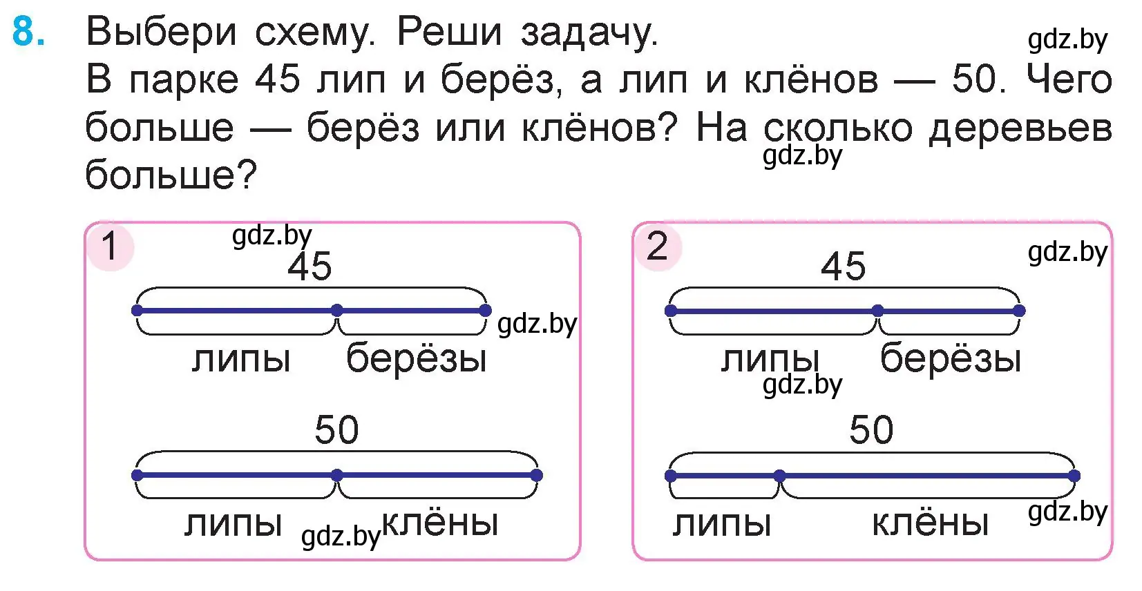 Условие номер 8 (страница 5) гдз по математике 3 класс Муравьева, Урбан, учебник 1 часть