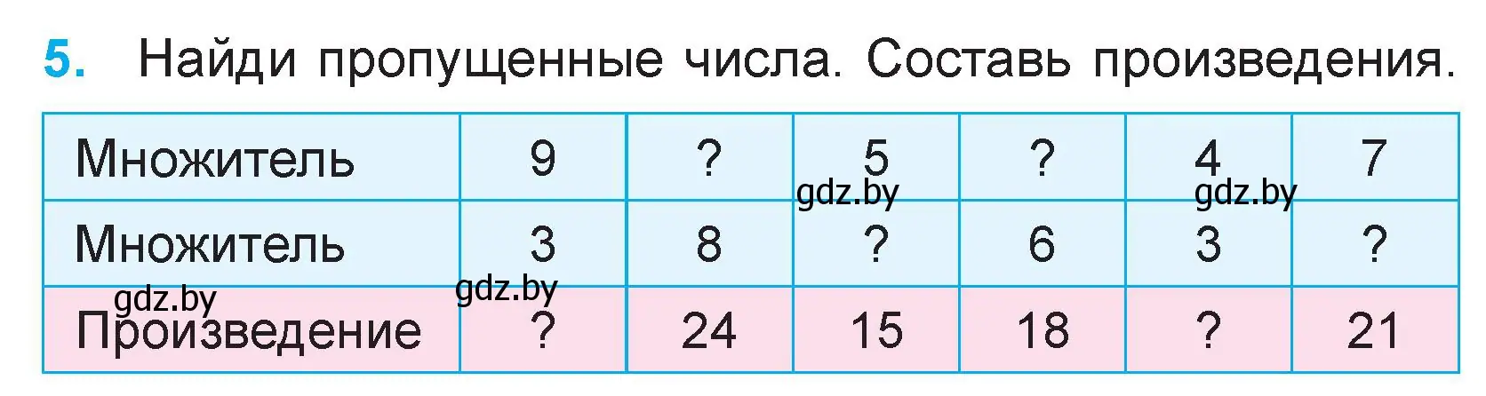 Условие номер 5 (страница 26) гдз по математике 3 класс Муравьева, Урбан, учебник 1 часть