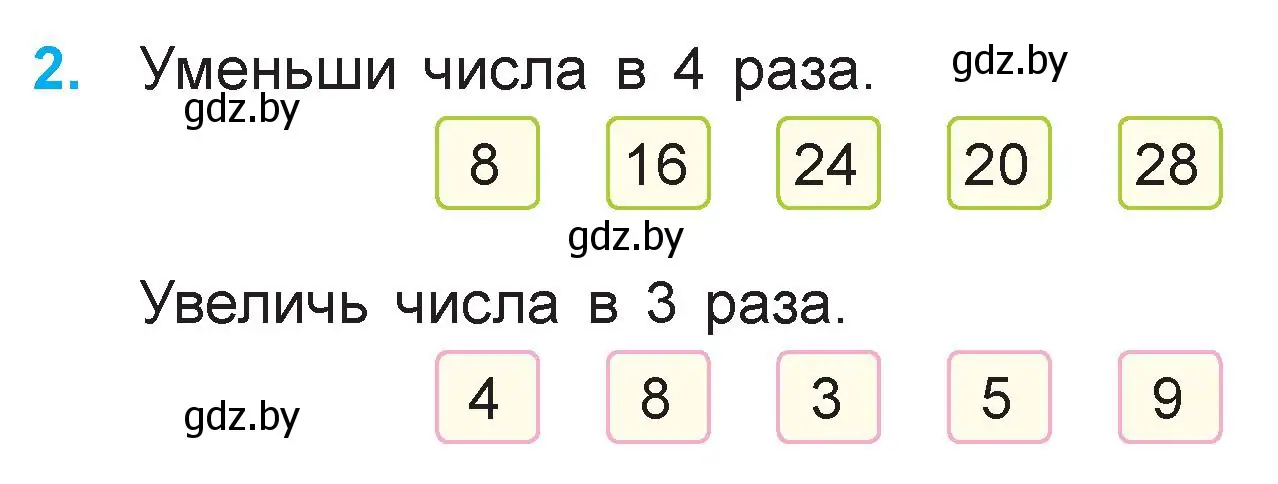 Условие номер 2 (страница 36) гдз по математике 3 класс Муравьева, Урбан, учебник 1 часть