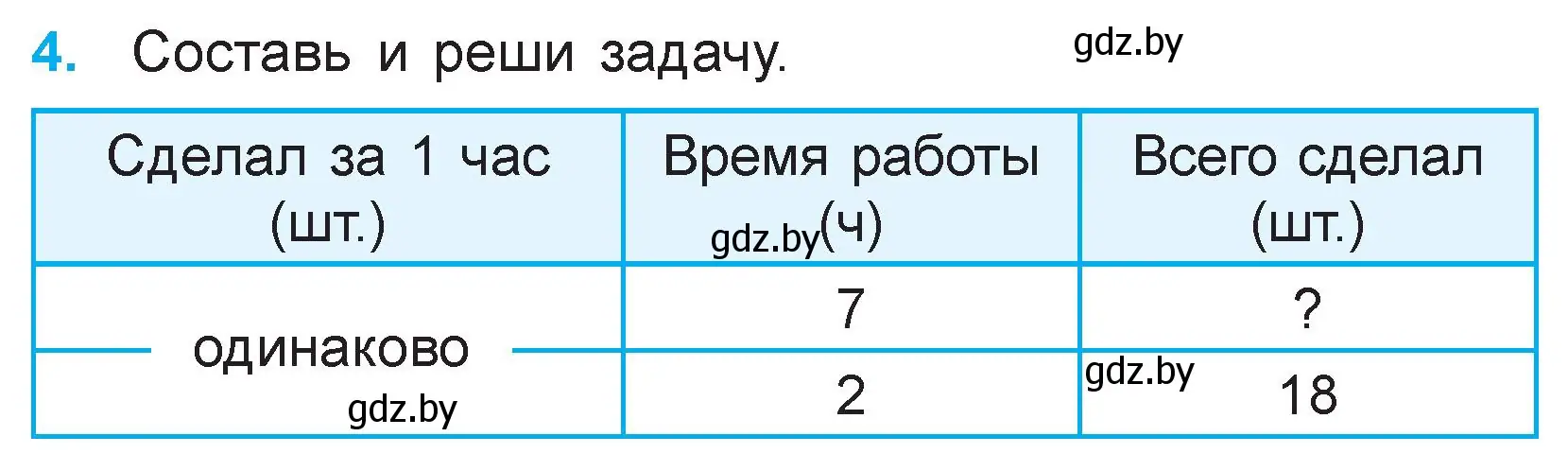 Условие номер 4 (страница 105) гдз по математике 3 класс Муравьева, Урбан, учебник 1 часть