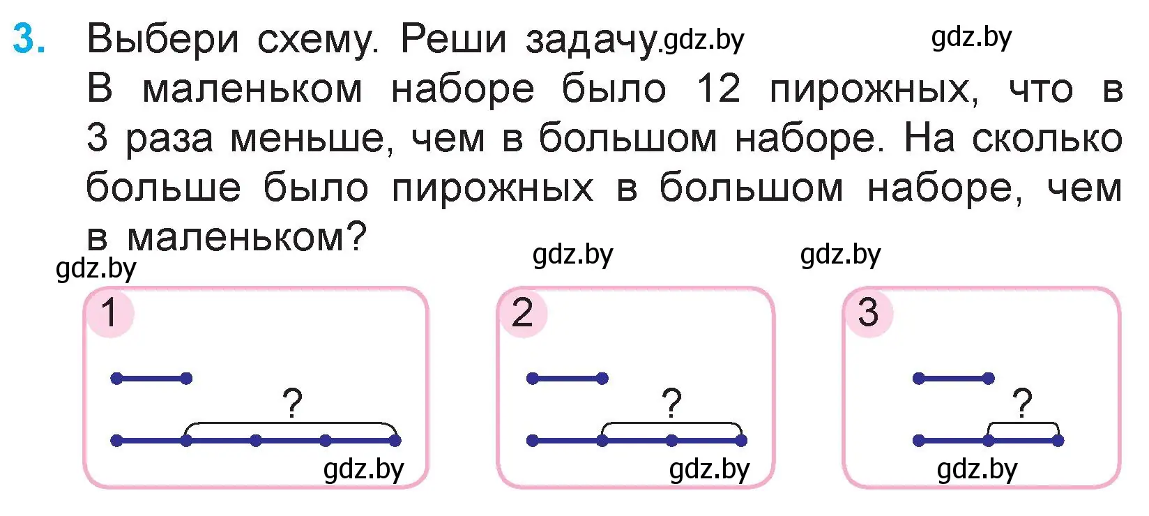 Условие номер 3 (страница 119) гдз по математике 3 класс Муравьева, Урбан, учебник 1 часть