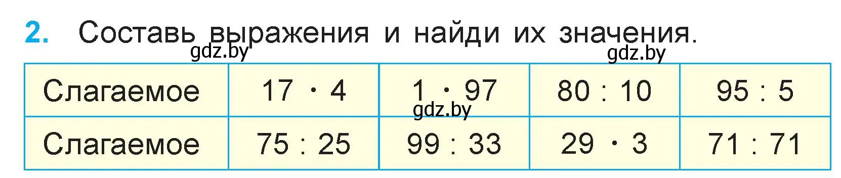 Условие номер 2 (страница 132) гдз по математике 3 класс Муравьева, Урбан, учебник 1 часть