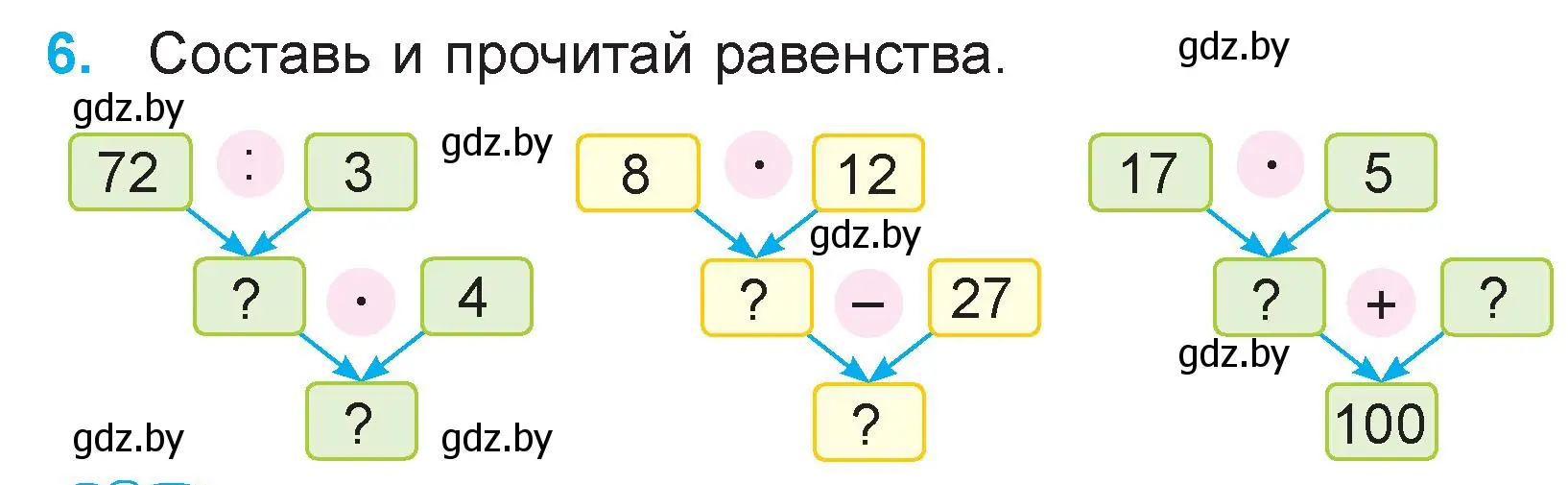 Условие номер 6 (страница 20) гдз по математике 3 класс Муравьева, Урбан, учебник 2 часть