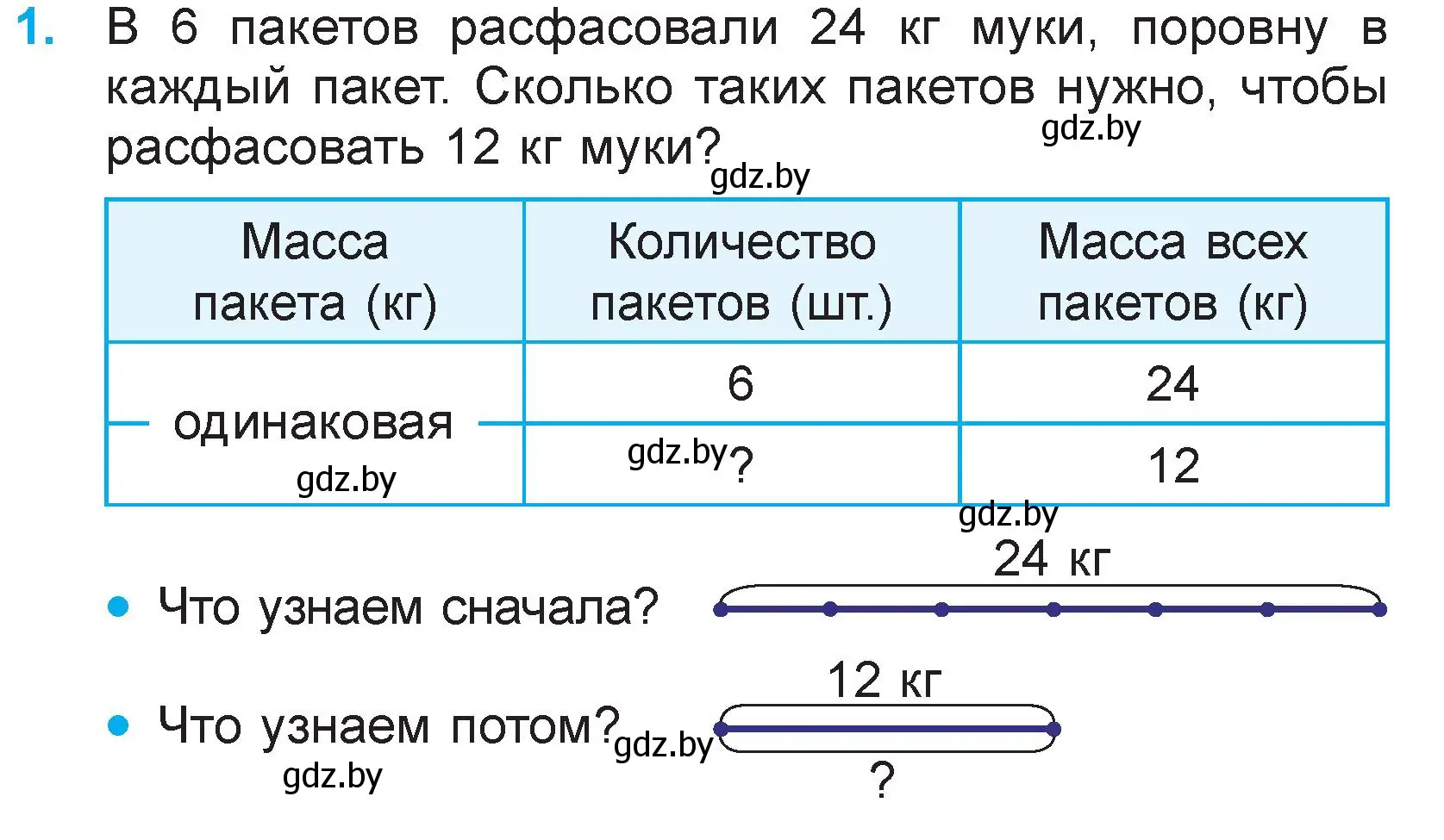 Условие номер 1 (страница 30) гдз по математике 3 класс Муравьева, Урбан, учебник 2 часть