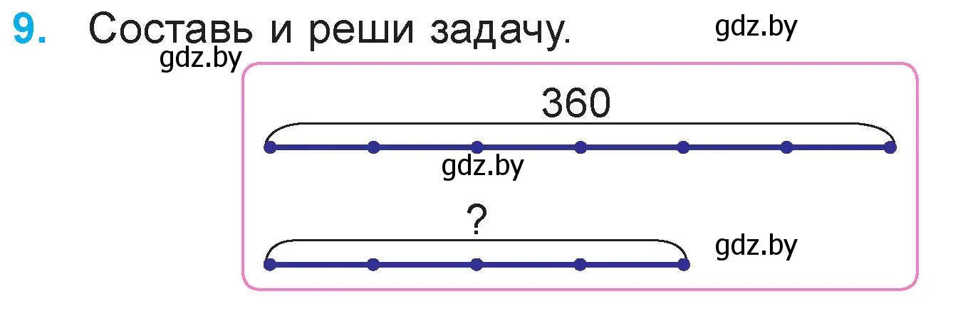 Условие номер 9 (страница 55) гдз по математике 3 класс Муравьева, Урбан, учебник 2 часть