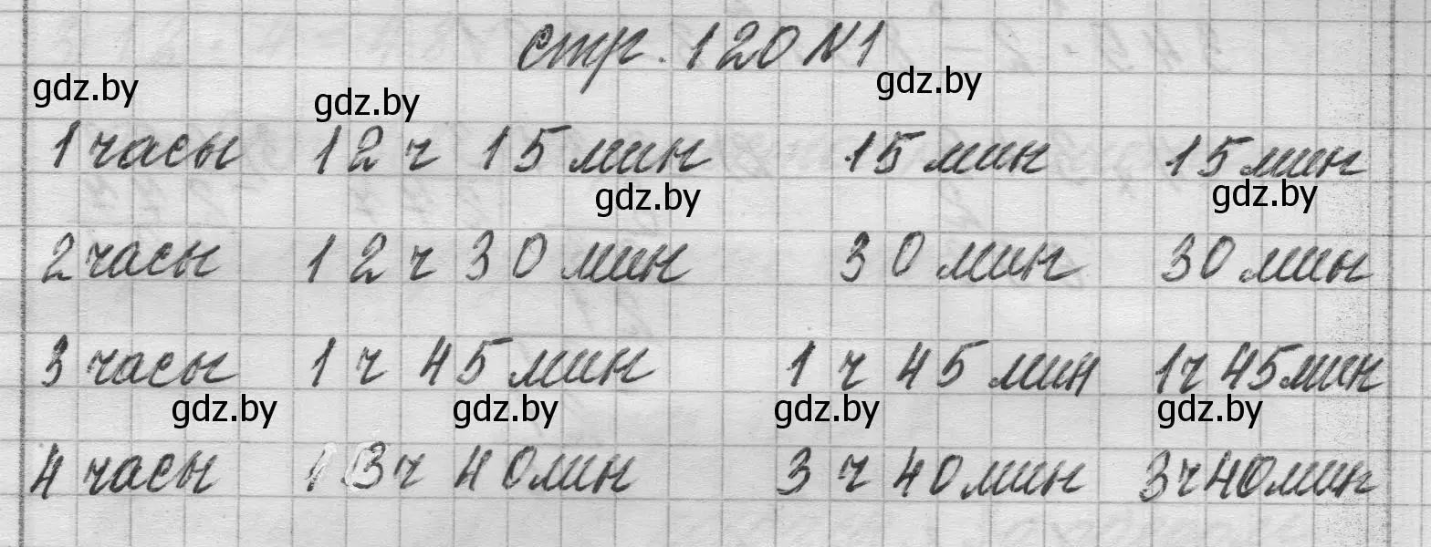 Решение 2. номер 1 (страница 120) гдз по математике 3 класс Муравьева, Урбан, учебник 2 часть