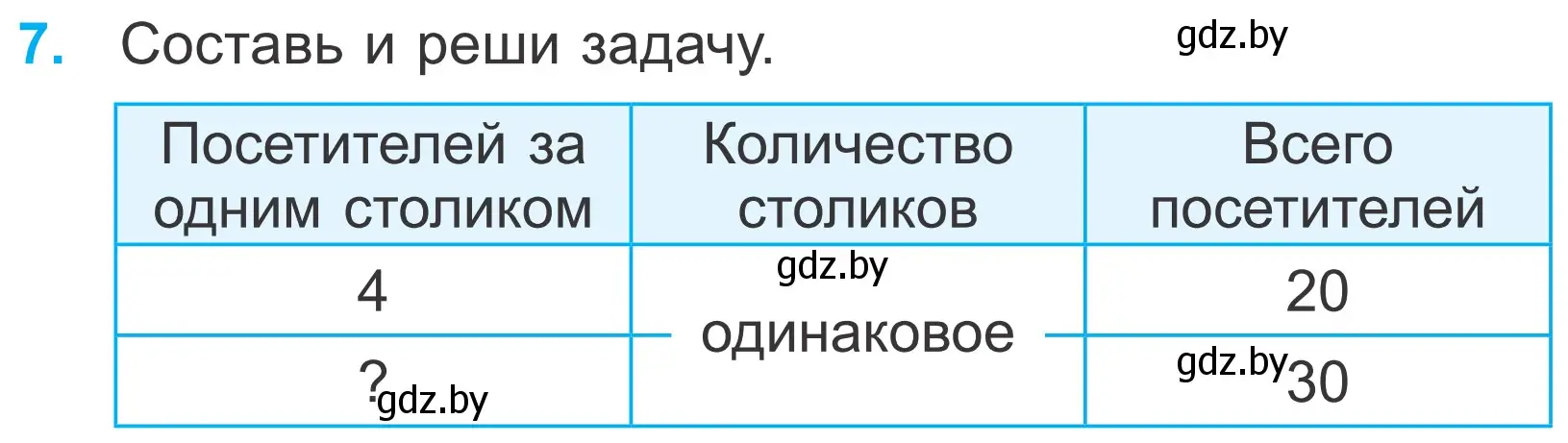 Условие номер 7 (страница 33) гдз по математике 4 класс Муравьева, Урбан, учебник 1 часть