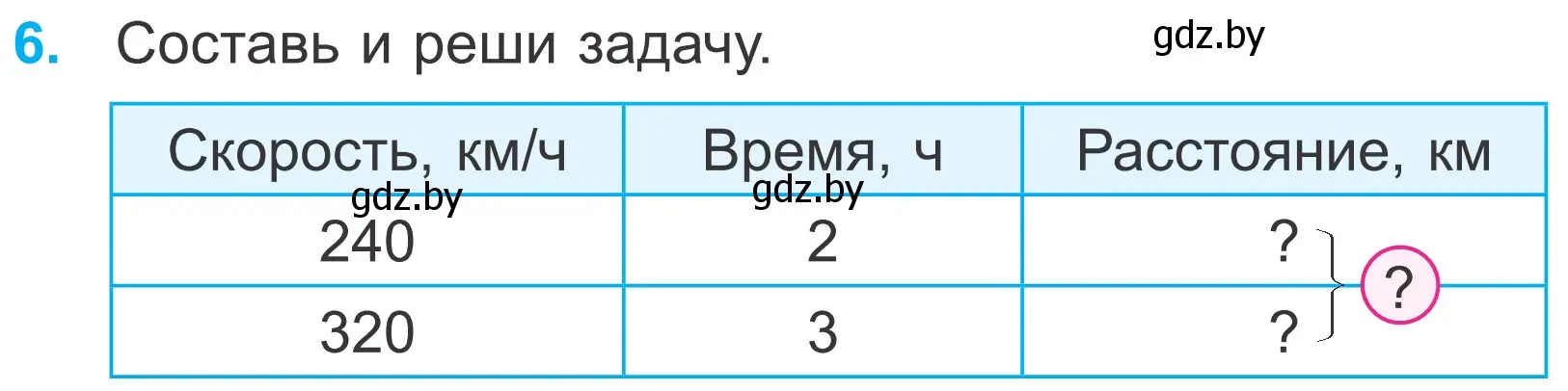 Условие номер 6 (страница 59) гдз по математике 4 класс Муравьева, Урбан, учебник 1 часть