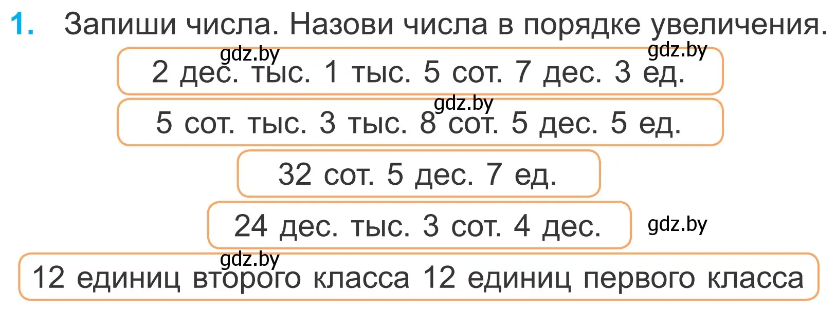 Условие номер 1 (страница 64) гдз по математике 4 класс Муравьева, Урбан, учебник 1 часть