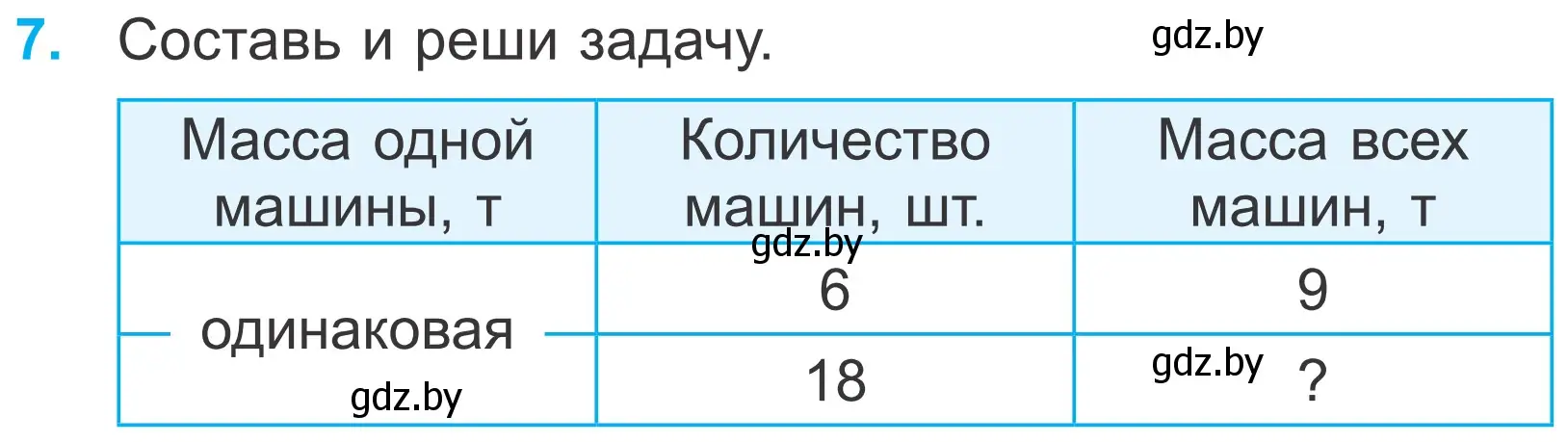 Условие номер 7 (страница 93) гдз по математике 4 класс Муравьева, Урбан, учебник 1 часть