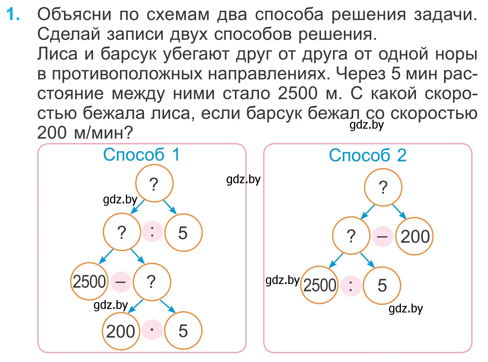 Условие номер 1 (страница 102) гдз по математике 4 класс Муравьева, Урбан, учебник 1 часть