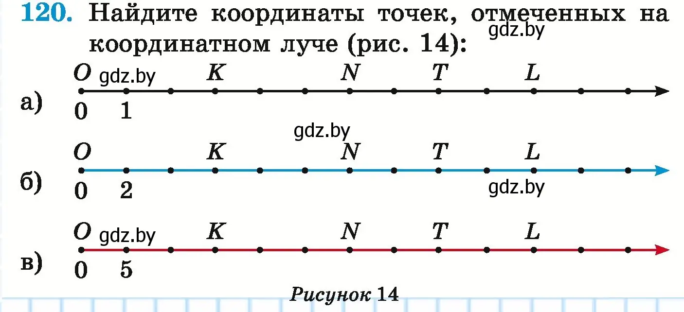 Условие номер 120 (страница 50) гдз по математике 5 класс Герасимов, Пирютко, учебник 1 часть