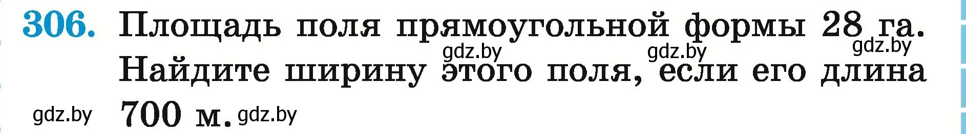 Условие номер 306 (страница 111) гдз по математике 5 класс Герасимов, Пирютко, учебник 2 часть