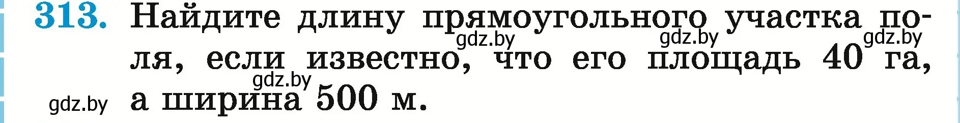 Условие номер 313 (страница 112) гдз по математике 5 класс Герасимов, Пирютко, учебник 2 часть