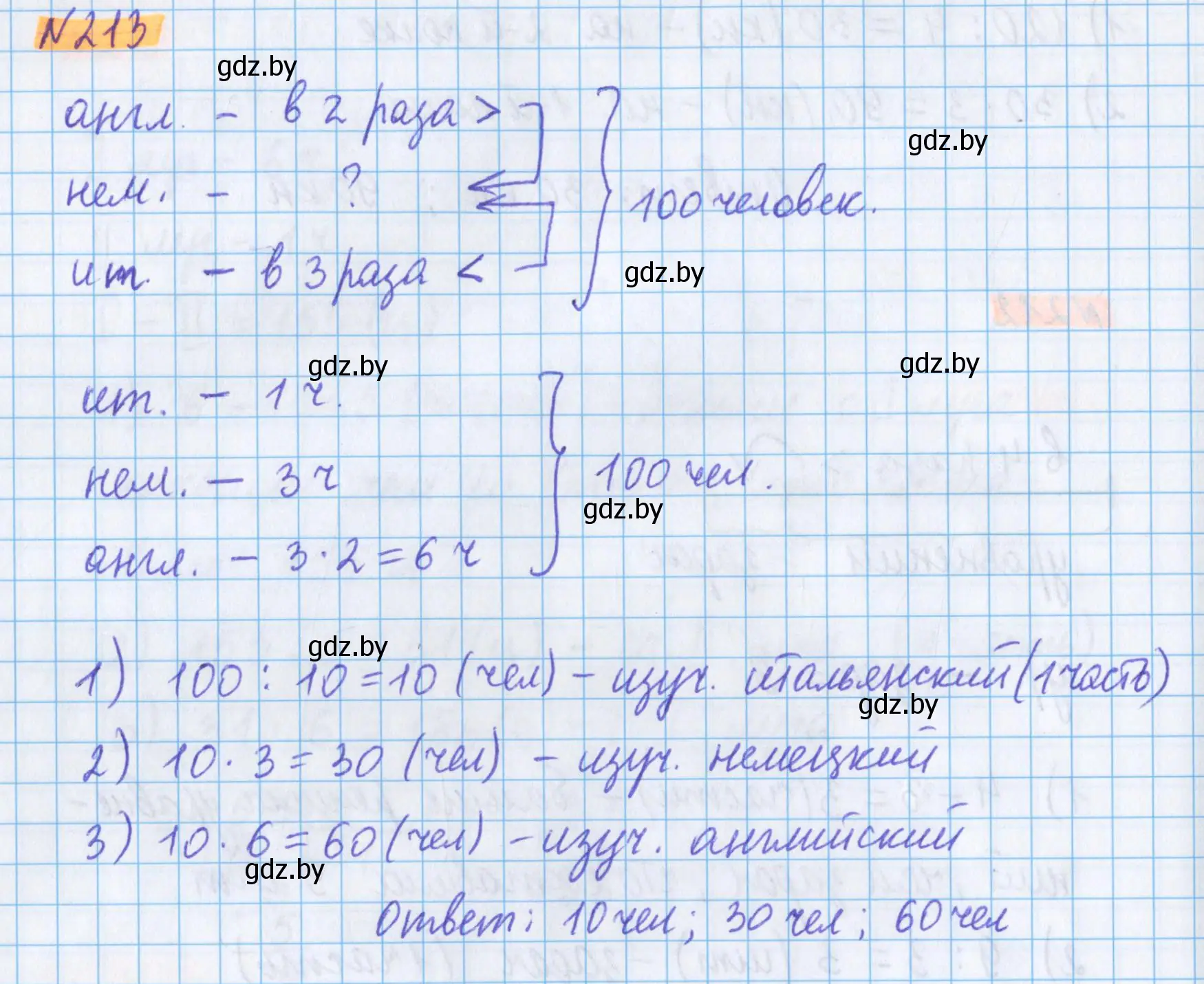 Решение 2. номер 213 (страница 81) гдз по математике 5 класс Герасимов, Пирютко, учебник 1 часть