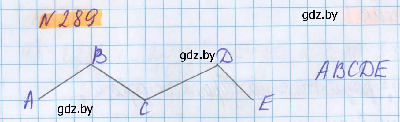 Решение 2. номер 289 (страница 106) гдз по математике 5 класс Герасимов, Пирютко, учебник 2 часть