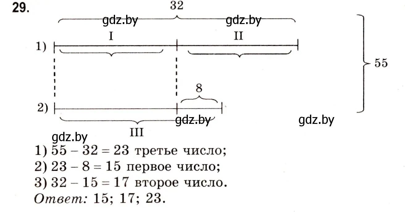 Решение 3. номер 29 (страница 21) гдз по математике 5 класс Герасимов, Пирютко, учебник 1 часть