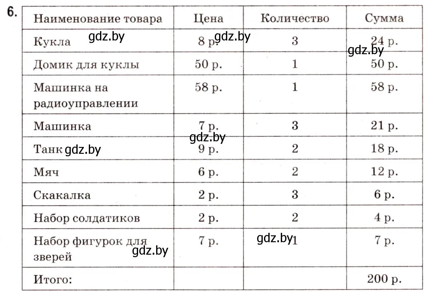 Решение 3. номер 6 (страница 158) гдз по математике 5 класс Герасимов, Пирютко, учебник 2 часть