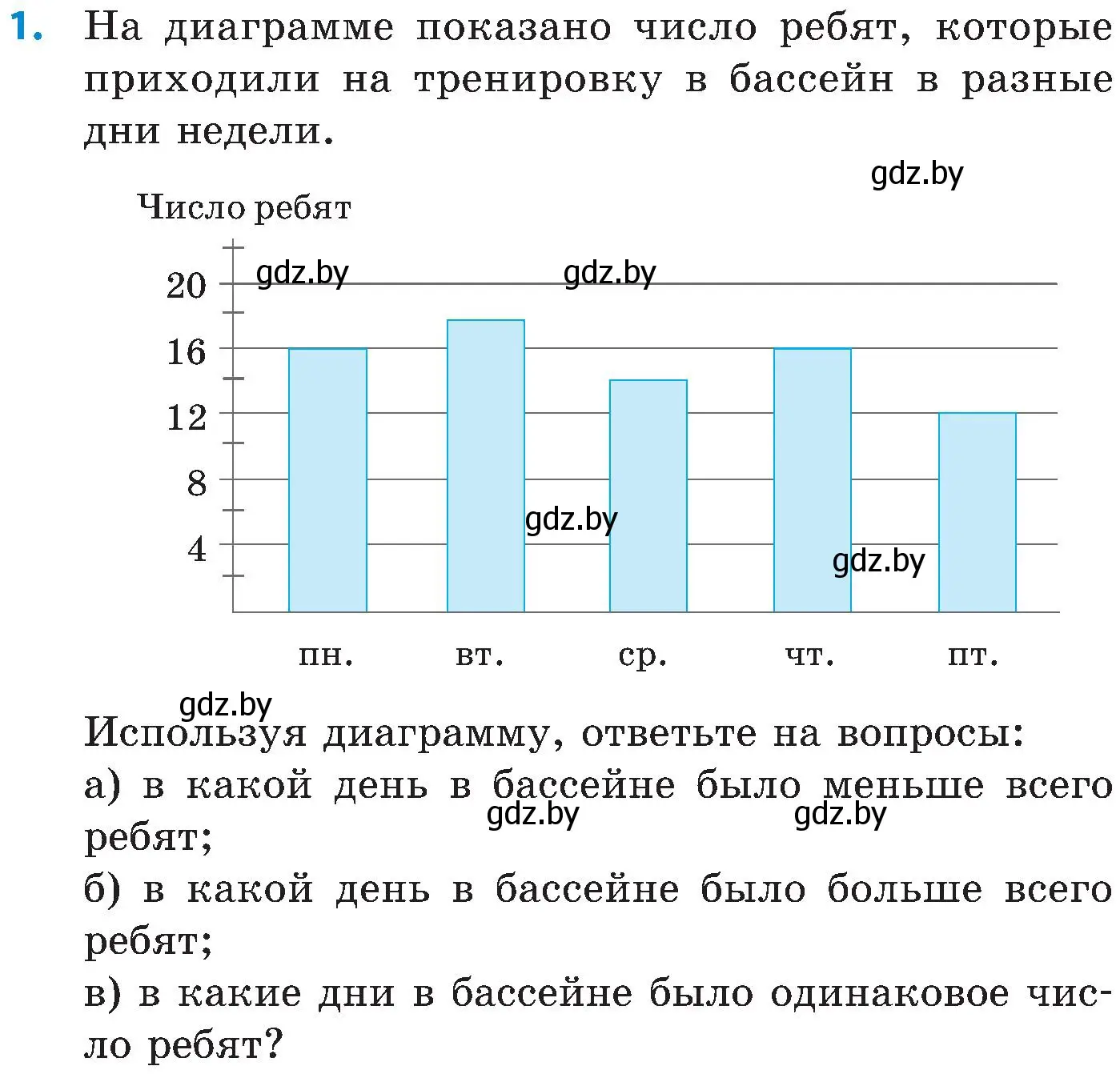 Условие номер 1 (страница 155) гдз по математике 5 класс Пирютко, Терешко, сборник задач