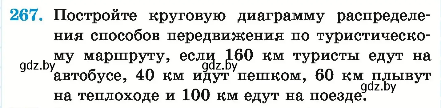 Условие номер 267 (страница 147) гдз по математике 6 класс Герасимов, Пирютко, учебник