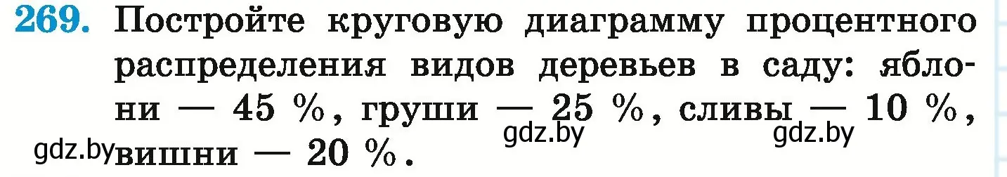 Условие номер 269 (страница 148) гдз по математике 6 класс Герасимов, Пирютко, учебник