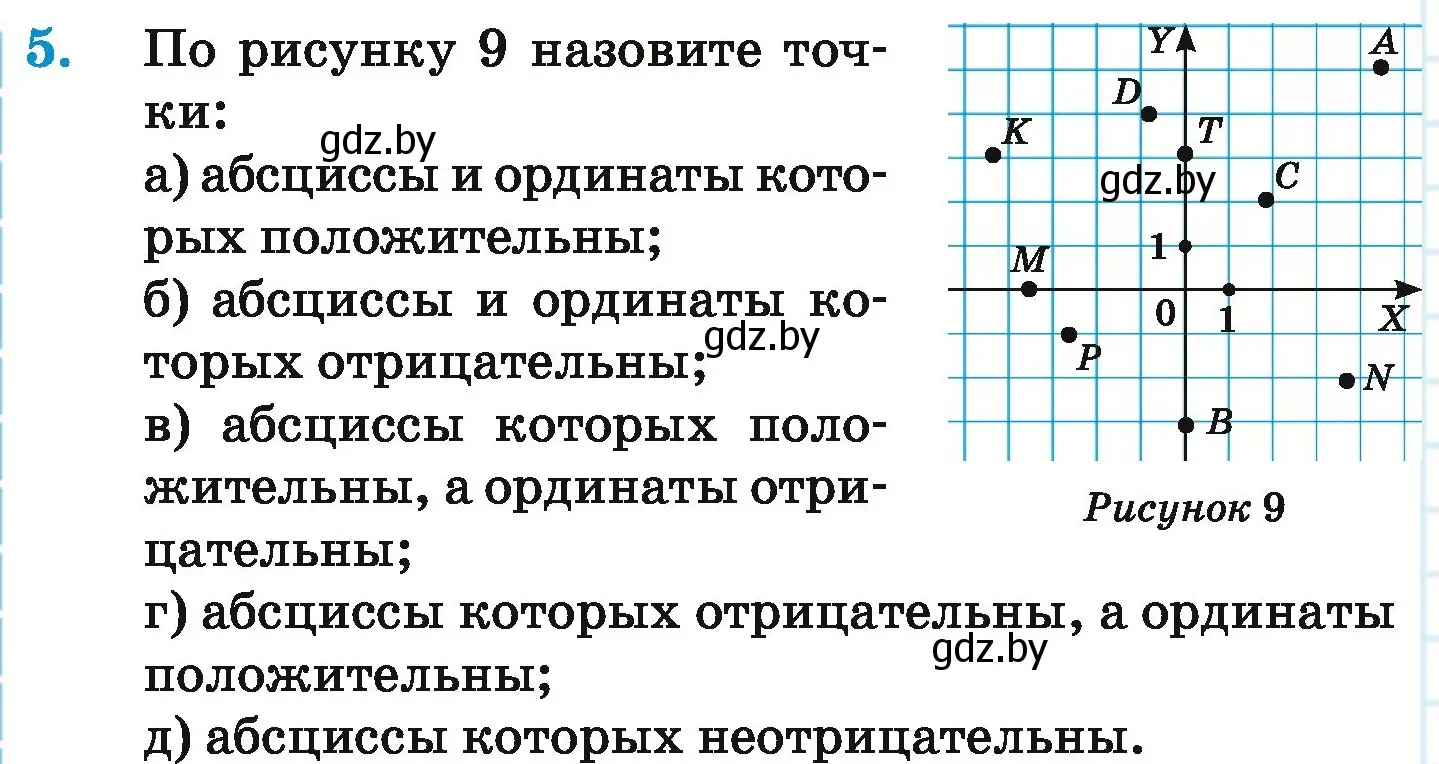 Условие номер 5 (страница 252) гдз по математике 6 класс Герасимов, Пирютко, учебник