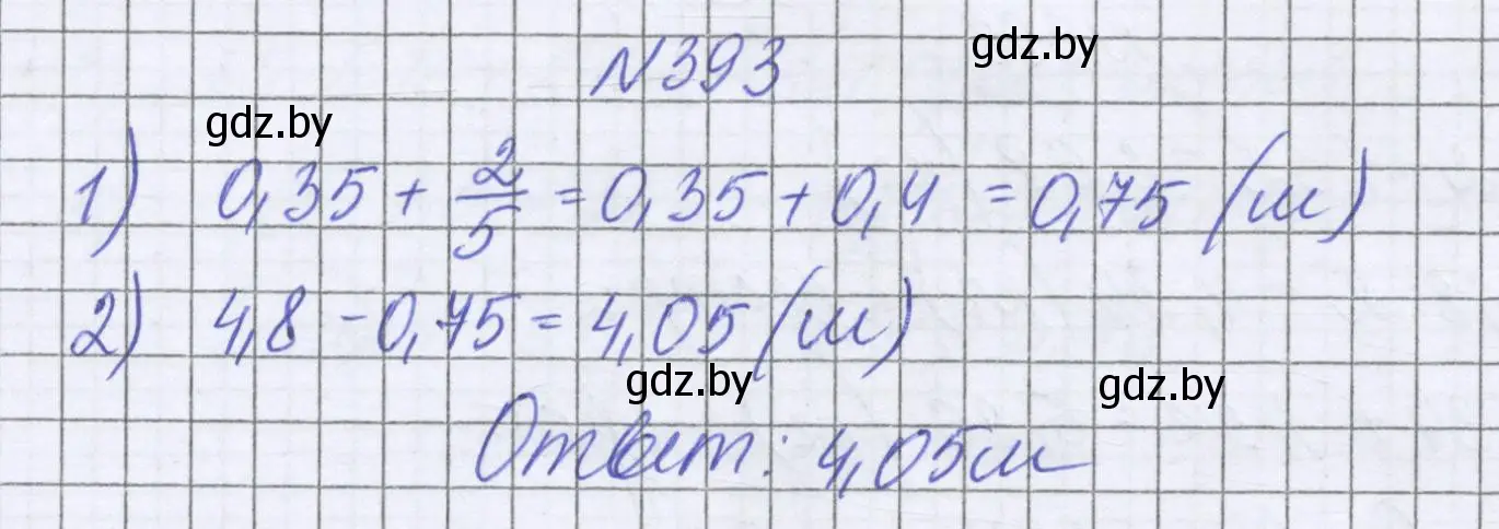 Решение номер 393 (страница 79) гдз по математике 6 класс Герасимов, Пирютко, учебник