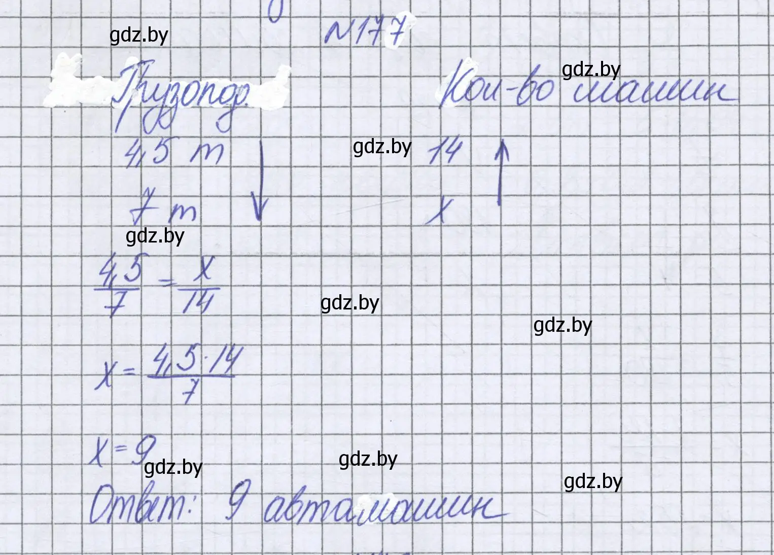 Решение номер 177 (страница 128) гдз по математике 6 класс Герасимов, Пирютко, учебник