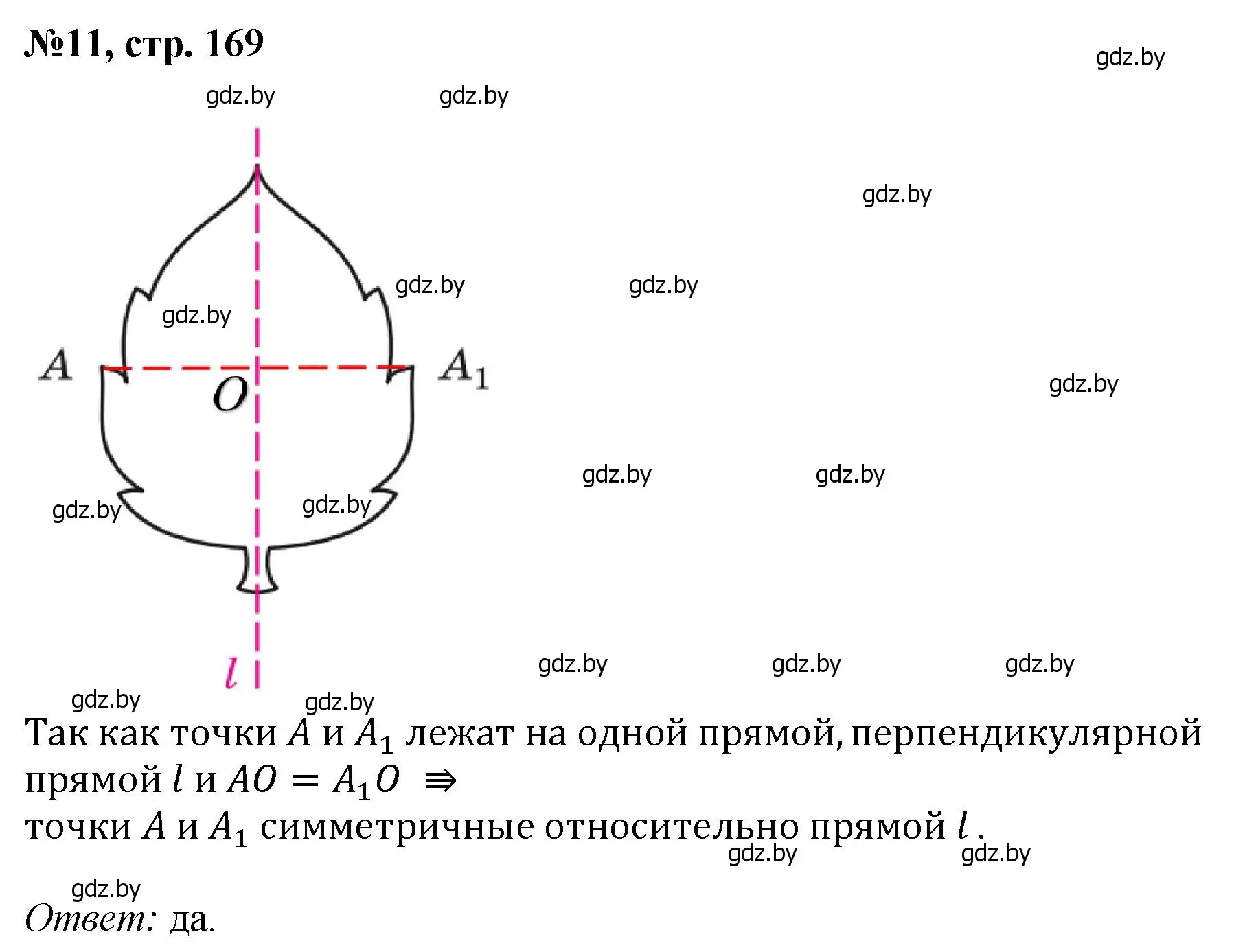 Решение номер 11 (страница 169) гдз по математике 6 класс Пирютко, Терешко, сборник задач