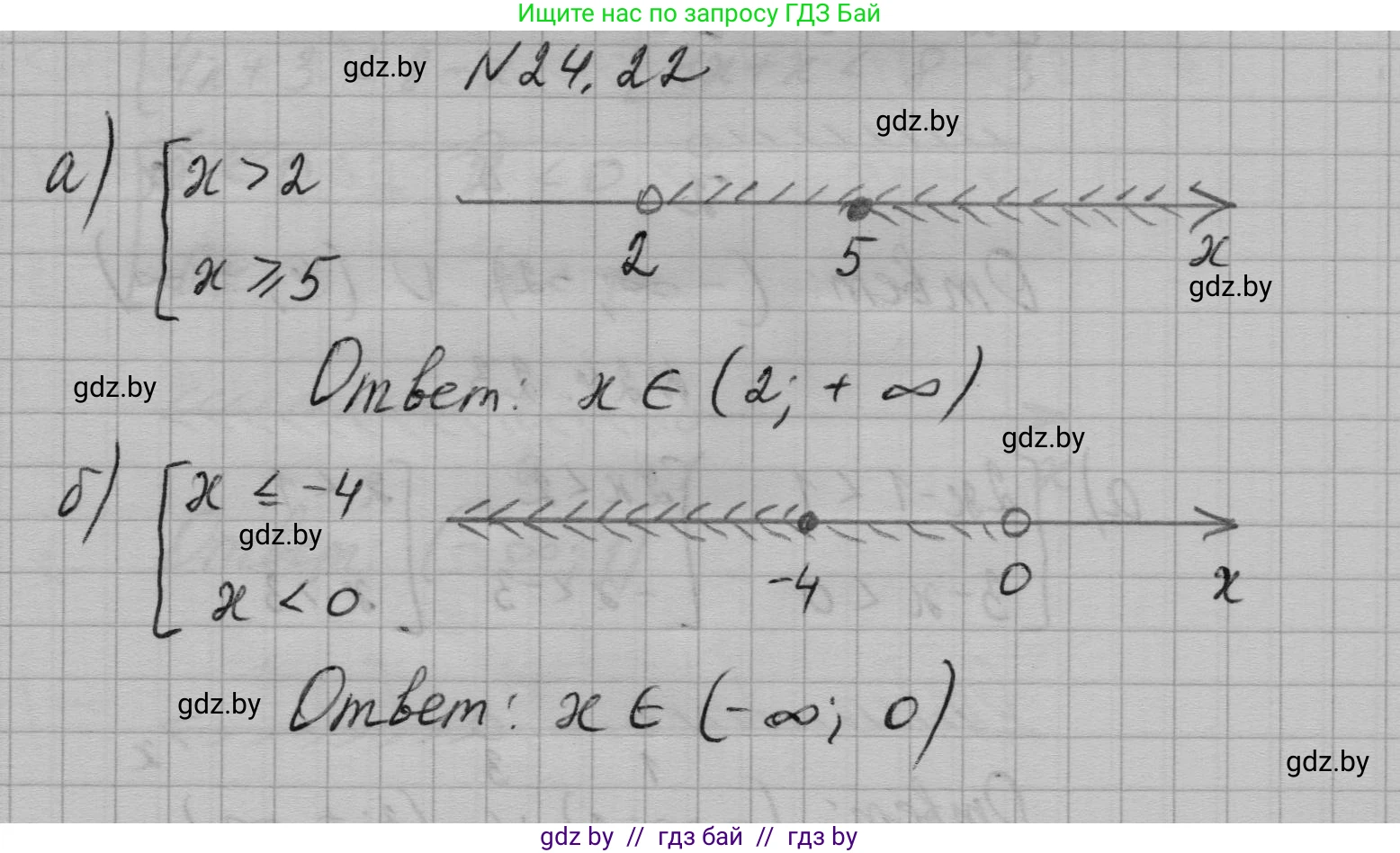 Алгебра, 7-9 класс Сборник задач, авторы: Арефьева Ирина Глебовна, Пирютко Ольга Николаевна, издательство Народная асвета, Минск, 2020, страница 117, номер 24.22, Решение