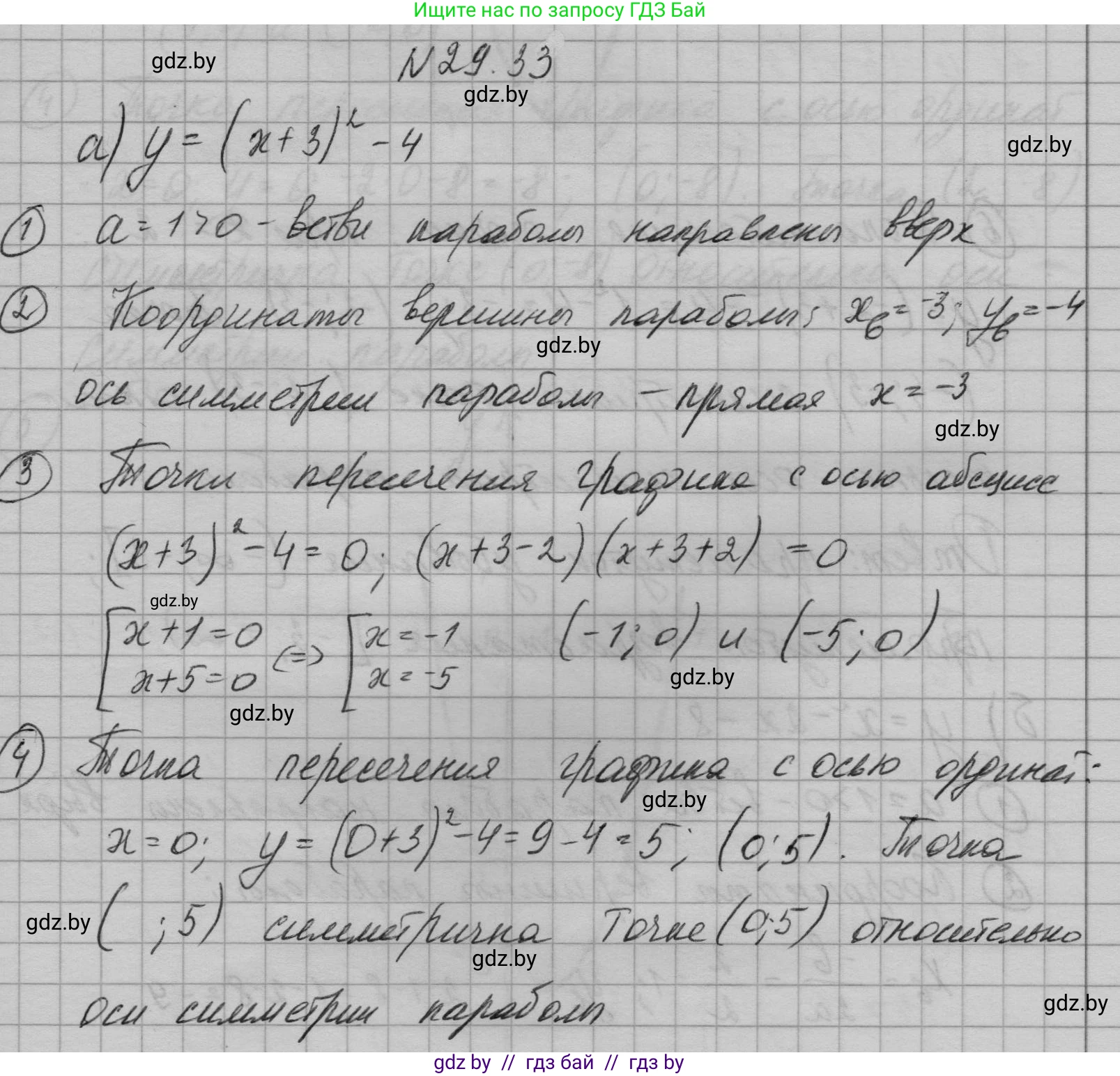 Алгебра, 7-9 класс Сборник задач, авторы: Арефьева Ирина Глебовна, Пирютко Ольга Николаевна, издательство Народная асвета, Минск, 2020, страница 136, номер 29.33, Решение