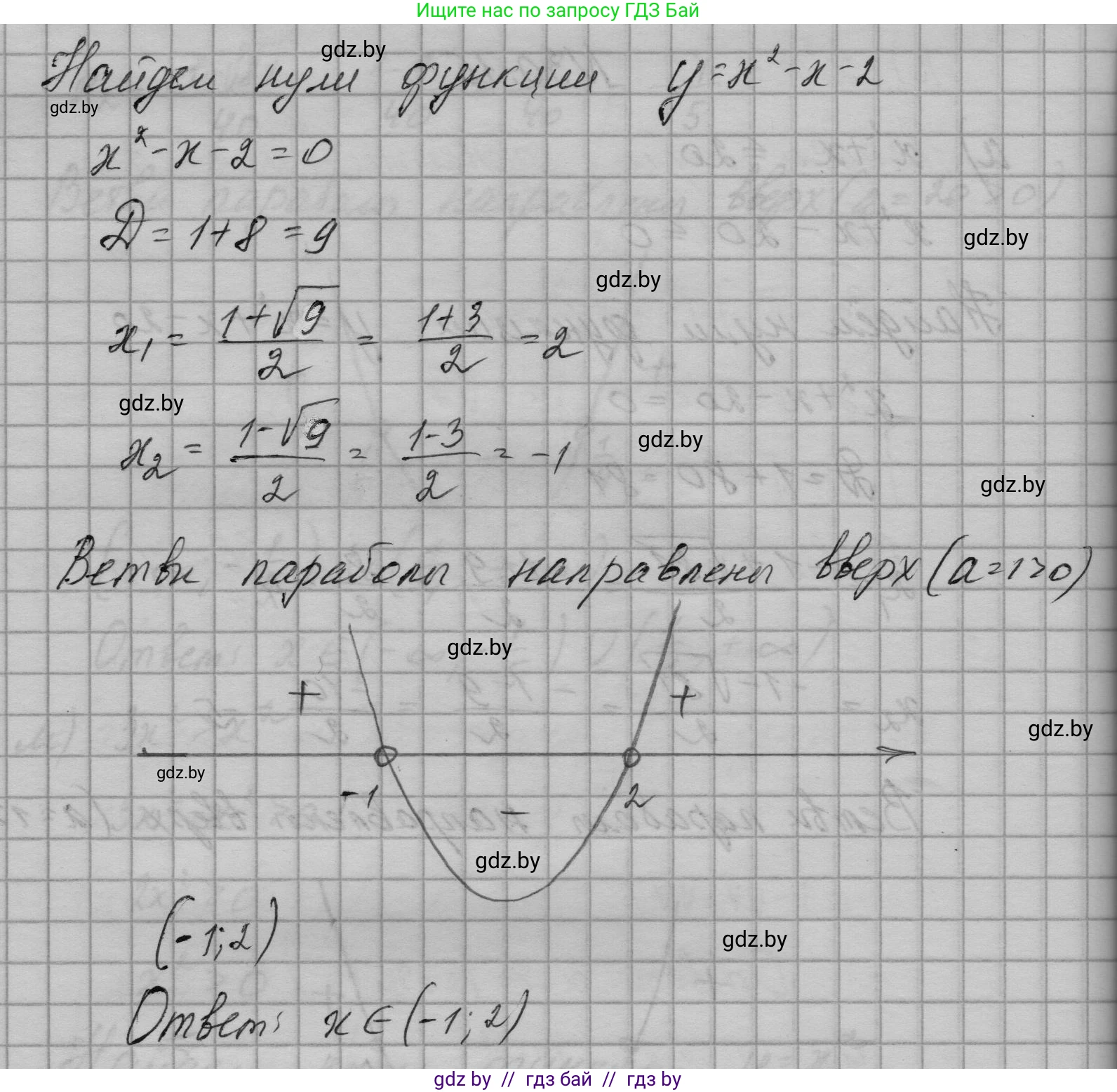 Алгебра, 7-9 класс Сборник задач, авторы: Арефьева Ирина Глебовна, Пирютко Ольга Николаевна, издательство Народная асвета, Минск, 2020, страница 143, номер 30.15, Решение (продолжение 2)
