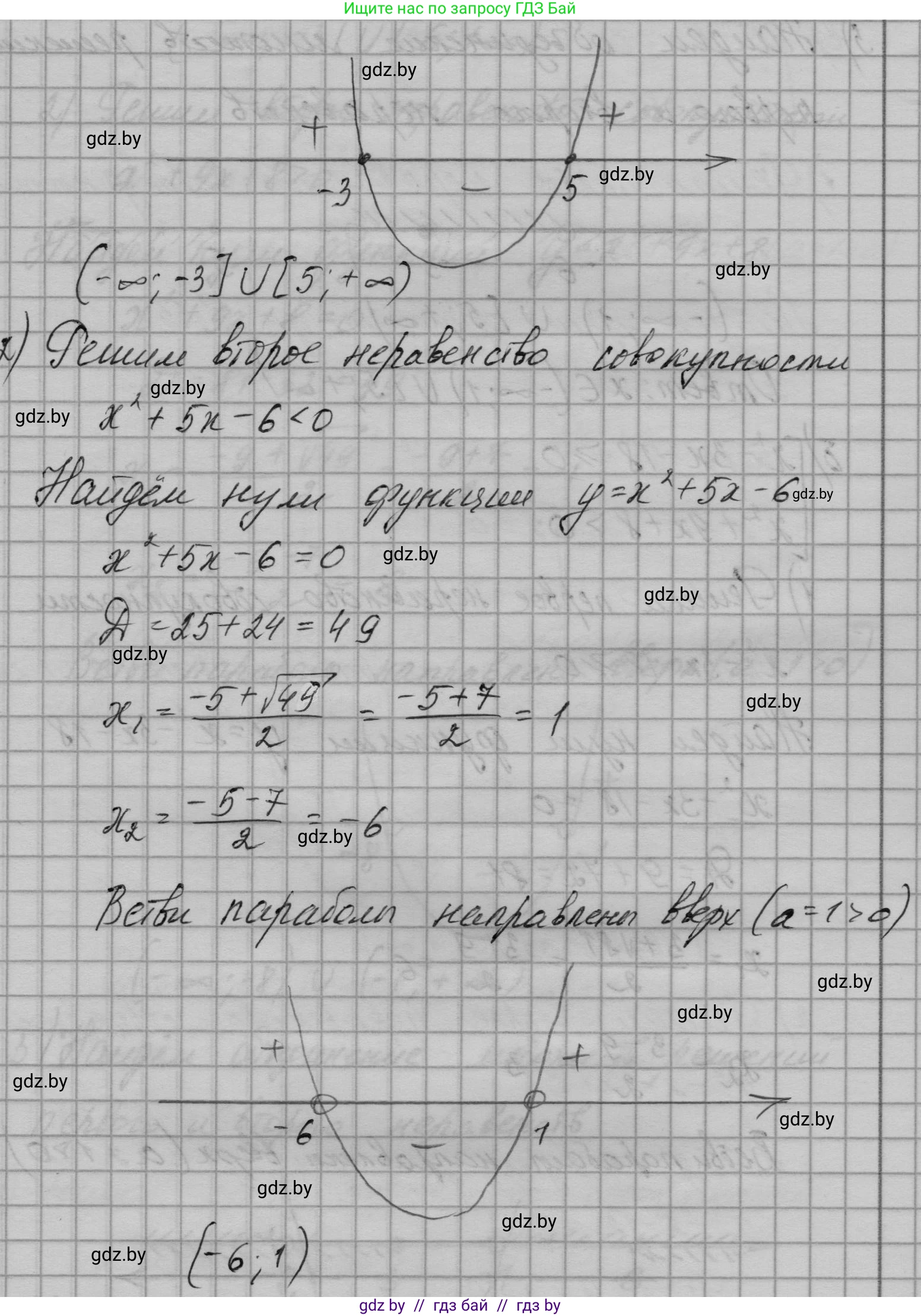 Алгебра, 7-9 класс Сборник задач, авторы: Арефьева Ирина Глебовна, Пирютко Ольга Николаевна, издательство Народная асвета, Минск, 2020, страница 145, номер 30.26, Решение (продолжение 2)