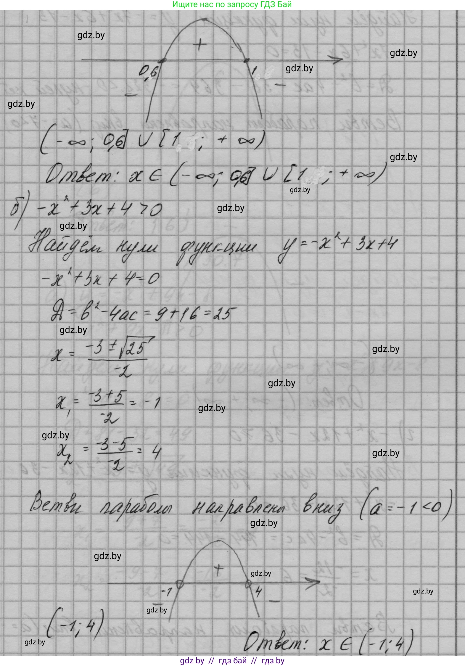 Алгебра, 7-9 класс Сборник задач, авторы: Арефьева Ирина Глебовна, Пирютко Ольга Николаевна, издательство Народная асвета, Минск, 2020, страница 142, номер 30.6, Решение (продолжение 2)