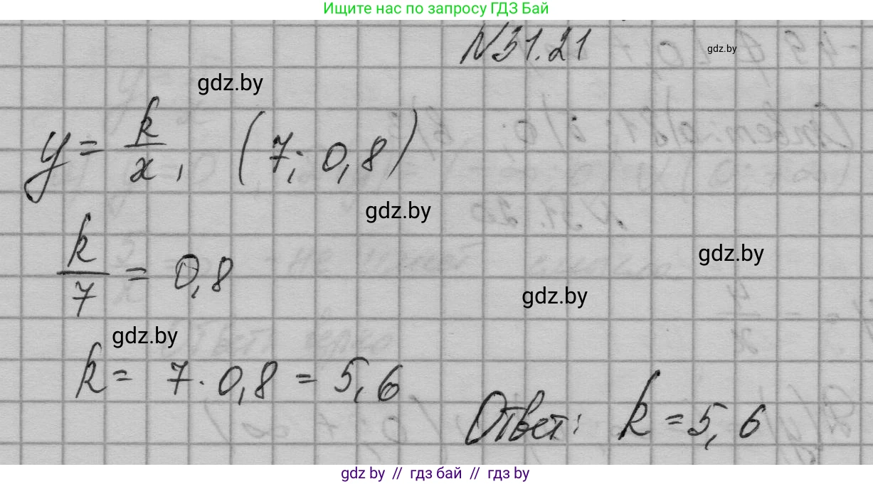 Алгебра, 7-9 класс Сборник задач, авторы: Арефьева Ирина Глебовна, Пирютко Ольга Николаевна, издательство Народная асвета, Минск, 2020, страница 148, номер 31.21, Решение