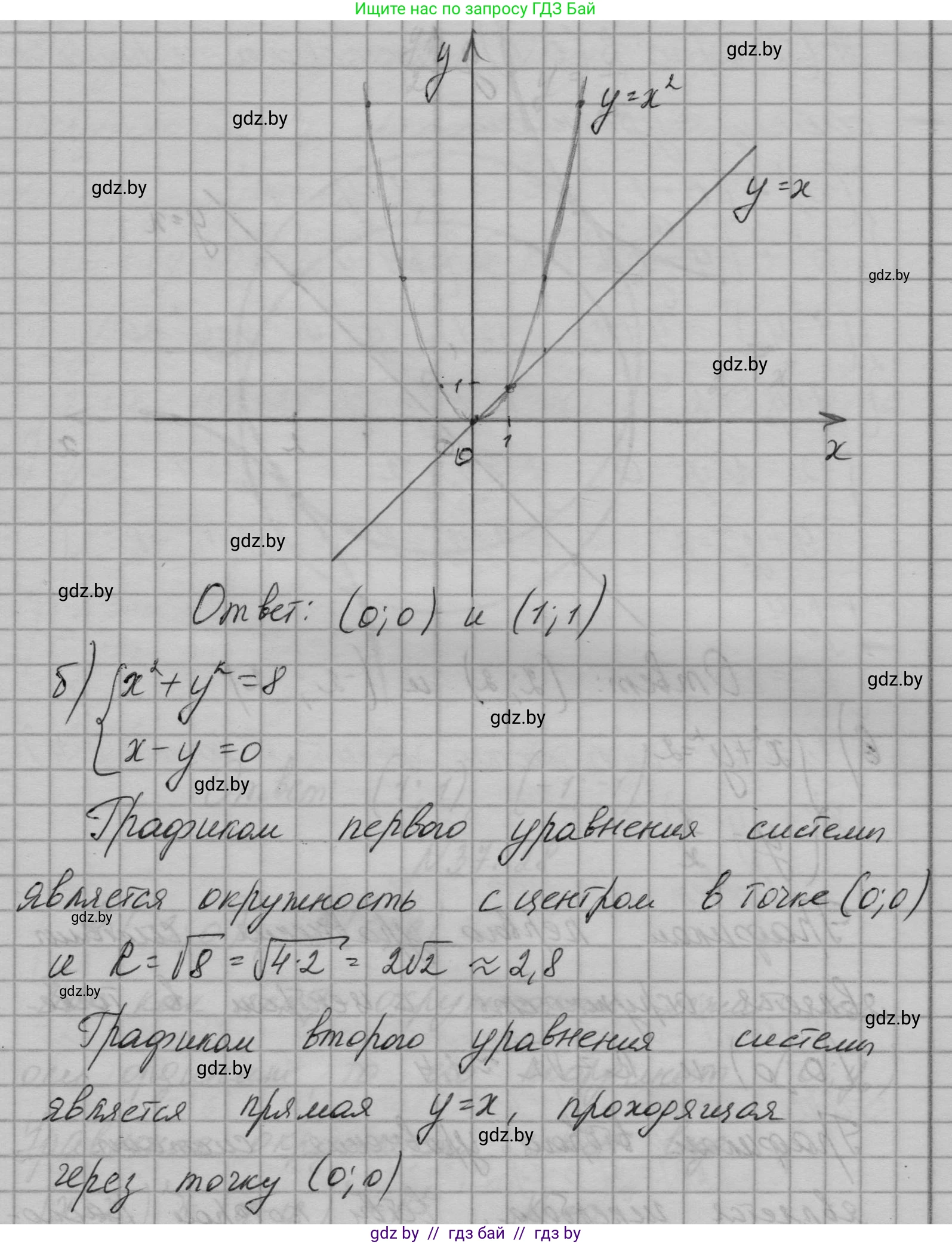 Алгебра, 7-9 класс Сборник задач, авторы: Арефьева Ирина Глебовна, Пирютко Ольга Николаевна, издательство Народная асвета, Минск, 2020, страница 188, номер 37.27, Решение (продолжение 2)