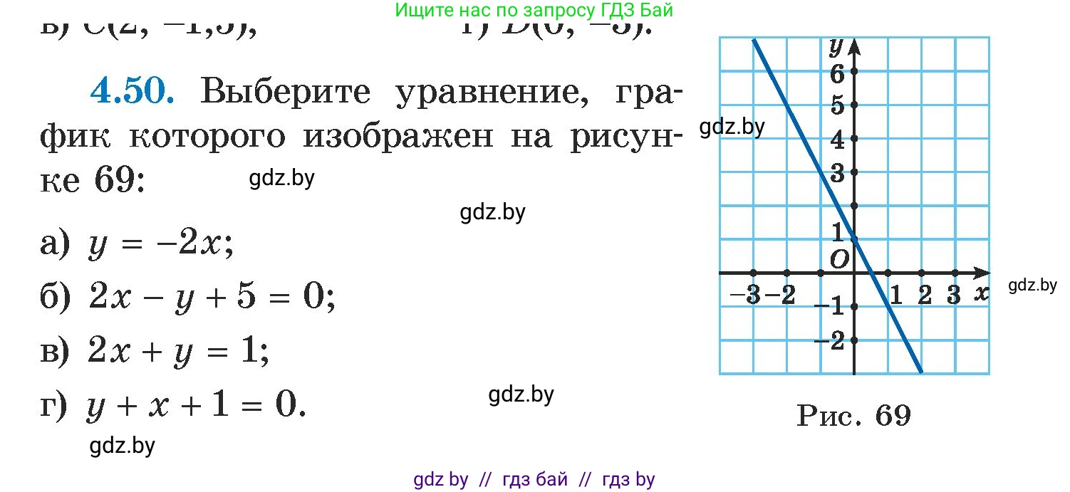 Алгебра, 7 класс Учебник, авторы: Арефьева Ирина Глебовна, Пирютко Ольга Николаевна, издательство Народная асвета, Минск, 2022, зелёного цвета, страница 267, номер 4.50, Условие