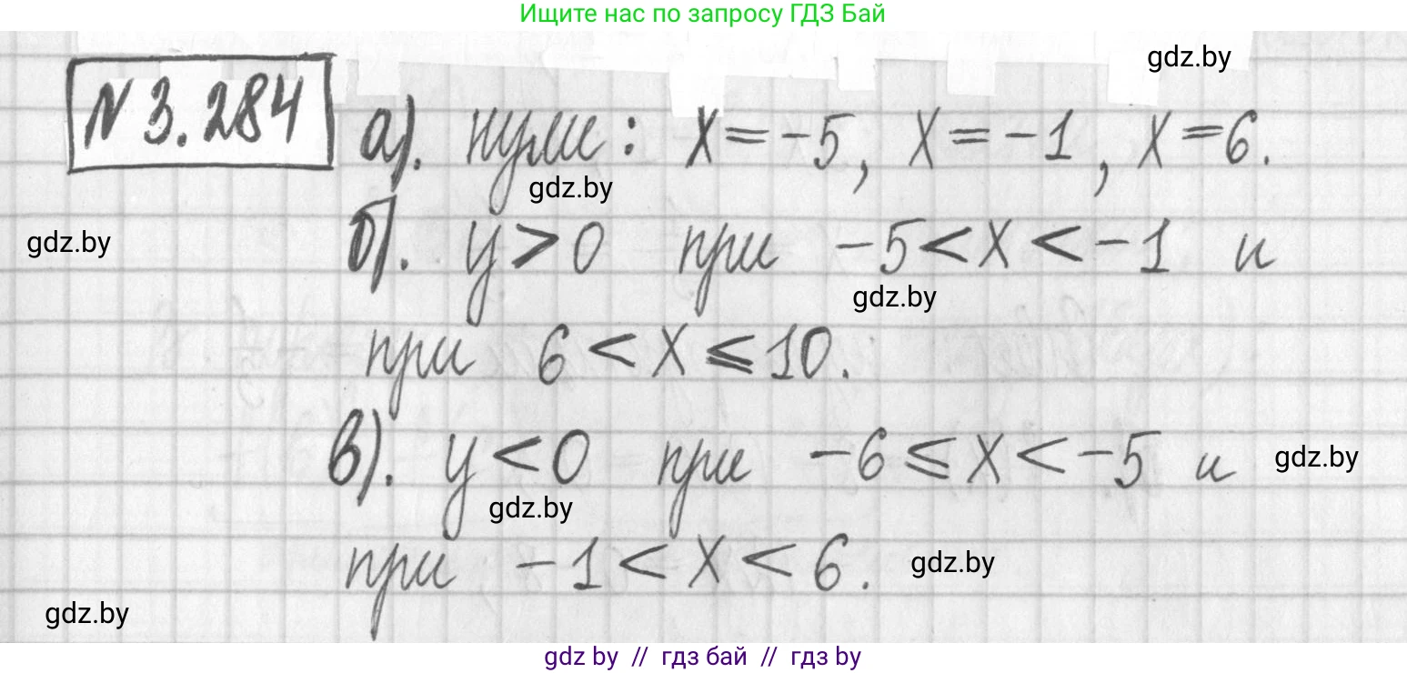 Алгебра, 7 класс Учебник, авторы: Арефьева Ирина Глебовна, Пирютко Ольга Николаевна, издательство Народная асвета, Минск, 2022, зелёного цвета, страница 220, номер 3.284, Решение