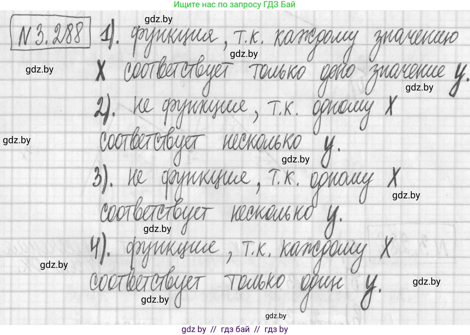 Алгебра, 7 класс Учебник, авторы: Арефьева Ирина Глебовна, Пирютко Ольга Николаевна, издательство Народная асвета, Минск, 2022, зелёного цвета, страница 222, номер 3.288, Решение