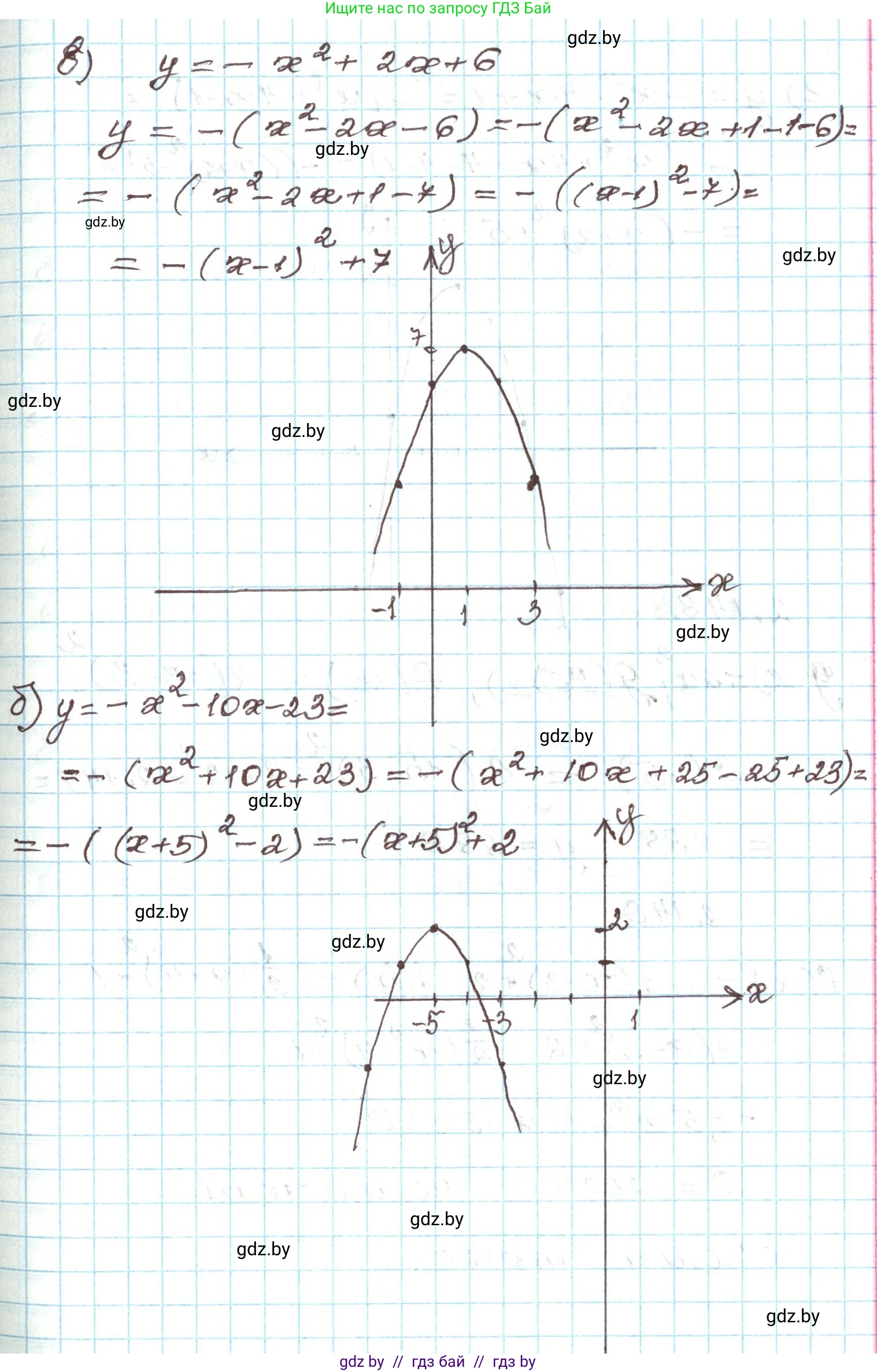 Алгебра, 9 класс Учебник, авторы: Арефьева Ирина Глебовна, Пирютко Ольга Николаевна, издательство Народная асвета, Минск, 2019, голубого цвета, страница 128, номер 2.147, Решение (продолжение 2)