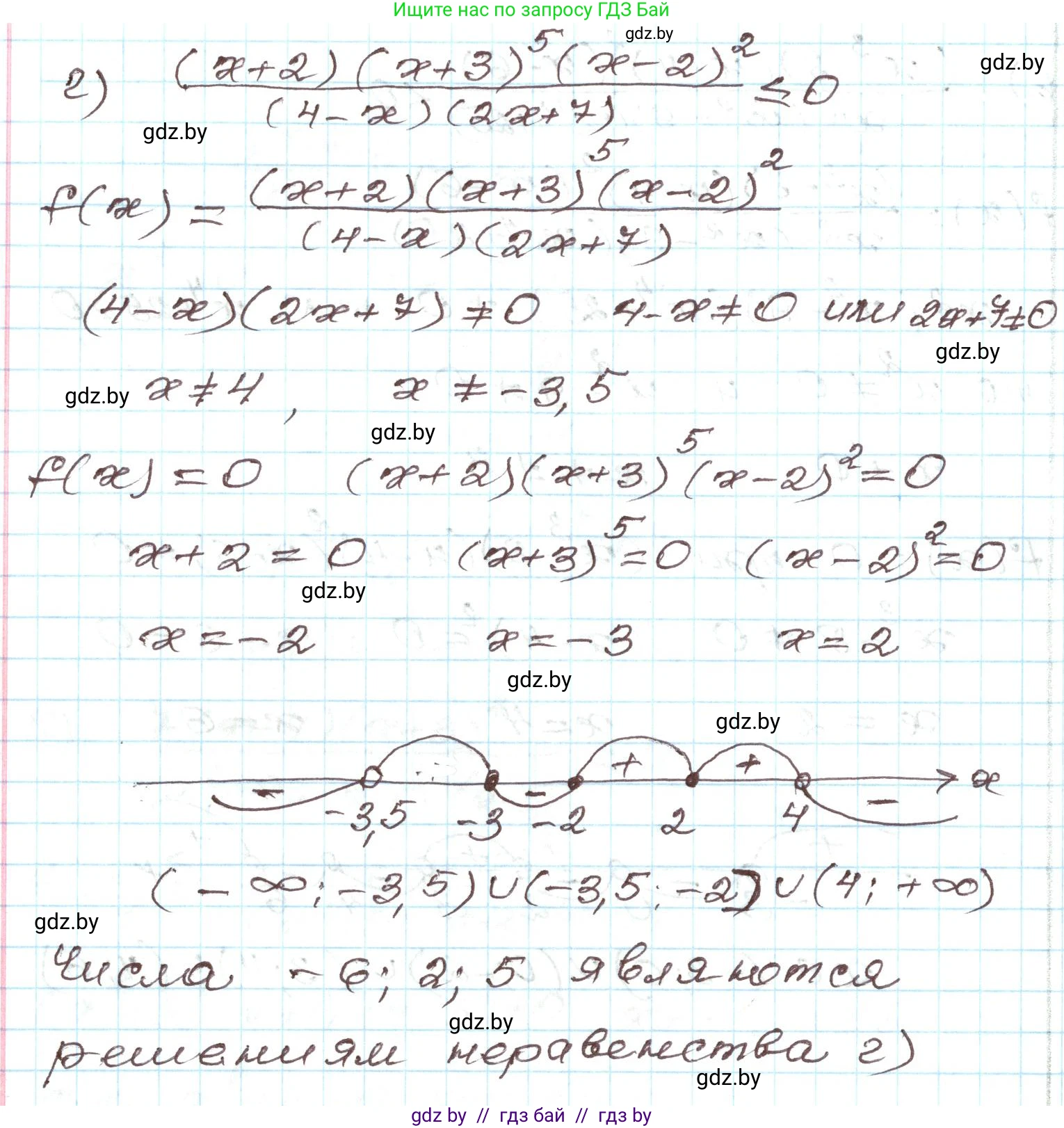 Алгебра, 9 класс Учебник, авторы: Арефьева Ирина Глебовна, Пирютко Ольга Николаевна, издательство Народная асвета, Минск, 2019, голубого цвета, страница 194, номер 3.179, Решение (продолжение 3)