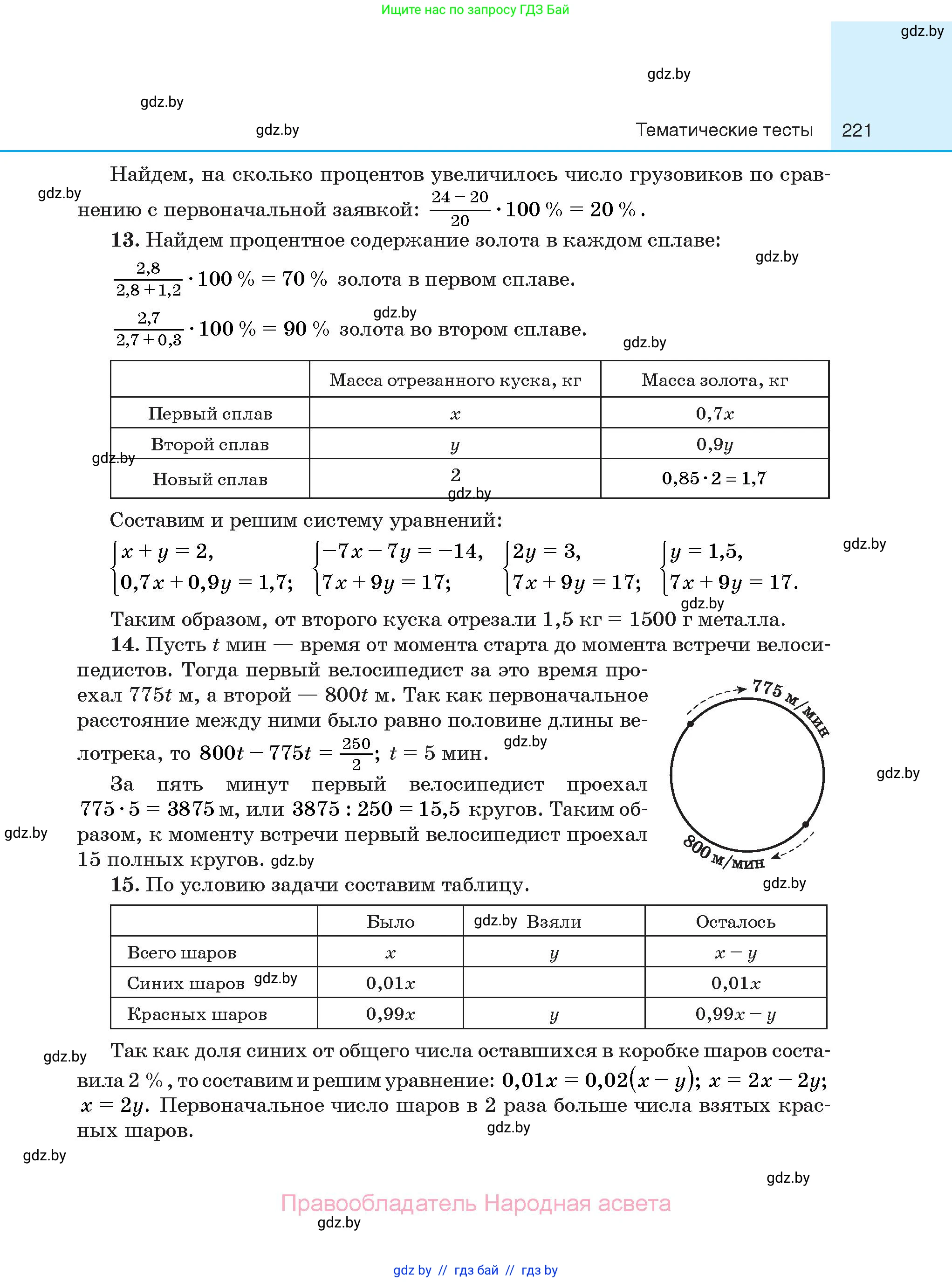 Алгебра, 10 класс Сборник задач, авторы: Арефьева Ирина Глебовна, Пирютко Ольга Николаевна, издательство Народная асвета, Минск, 2020, белого цвета, страница 221